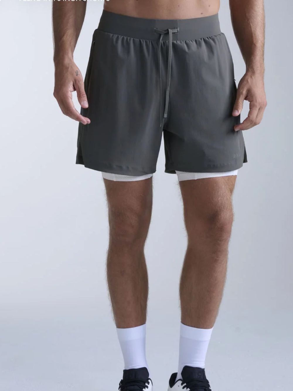 2XU - FLEX 2-IN-1 5 INCH SHORTS